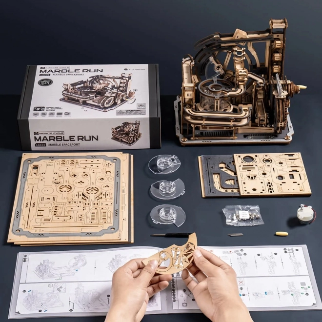 RoboTime 3D układanka – tor kulkowy Kosmodrom