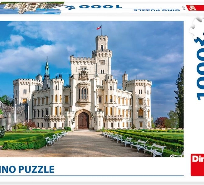 Puzzle Zamek Hluboká 1000 elementów – DINO
