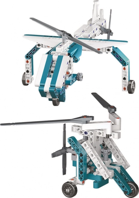 CLEMENTONI Science&Play Laboratorium Mechaniczne Samoloty i Śmigłowce 10w1
