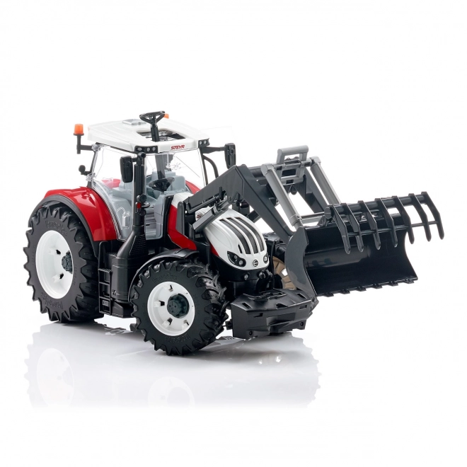 Bruder traktor Steyr Terrus CVT z ładowaczem czołowym