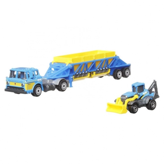 Pojazd transportowy + samochodzik Matchbox Convoys