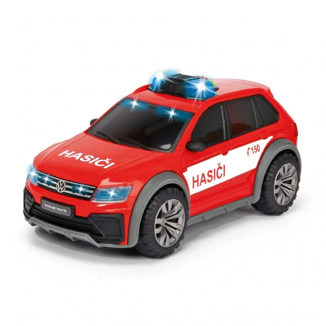 Samochód strażacki VW Tiguan R-Line, wersja czeska