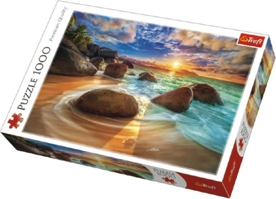 Trefl Puzzle 1000 elementów - Plaża Samudra, Indie