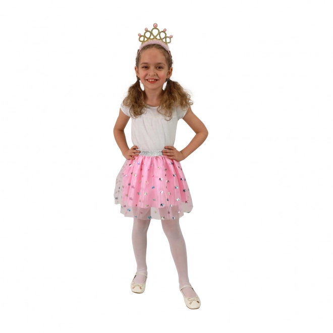 Dziecięcy kostium tutu spódnica księżniczka z opaską