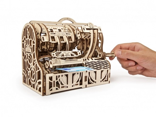 Ugears 3D drewniane mechaniczne puzzle Kasa
