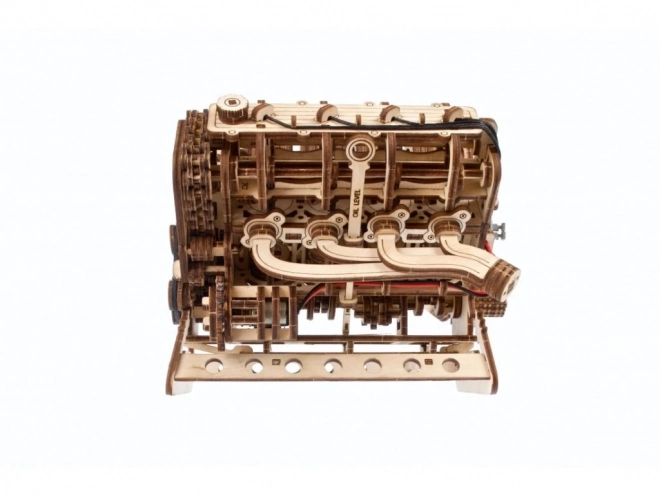 Ugears 3D drewniane puzzle silnik V8