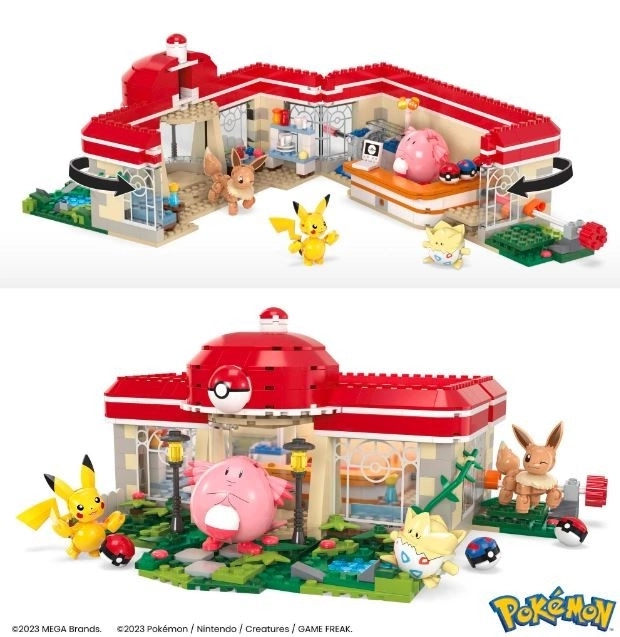 Klocki Pokémon Leśne Centrum