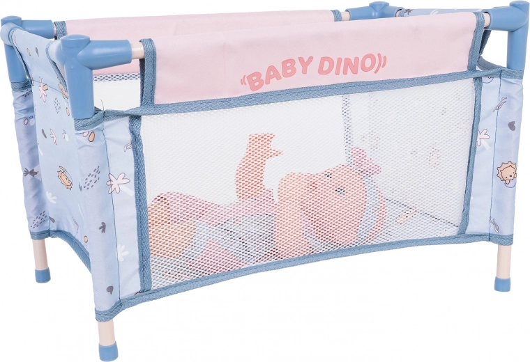 Łóżeczko turystyczne z oddychającymi bokami