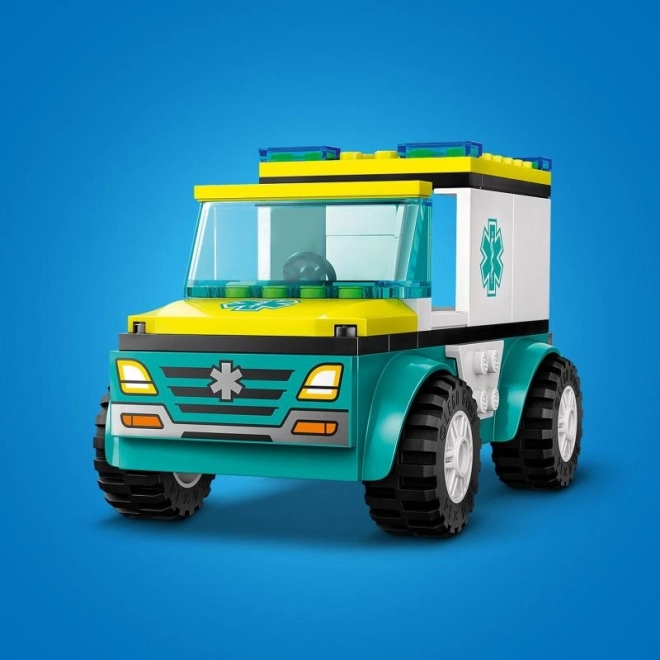 LEGO® City 60403 Karetka i snowboardzista