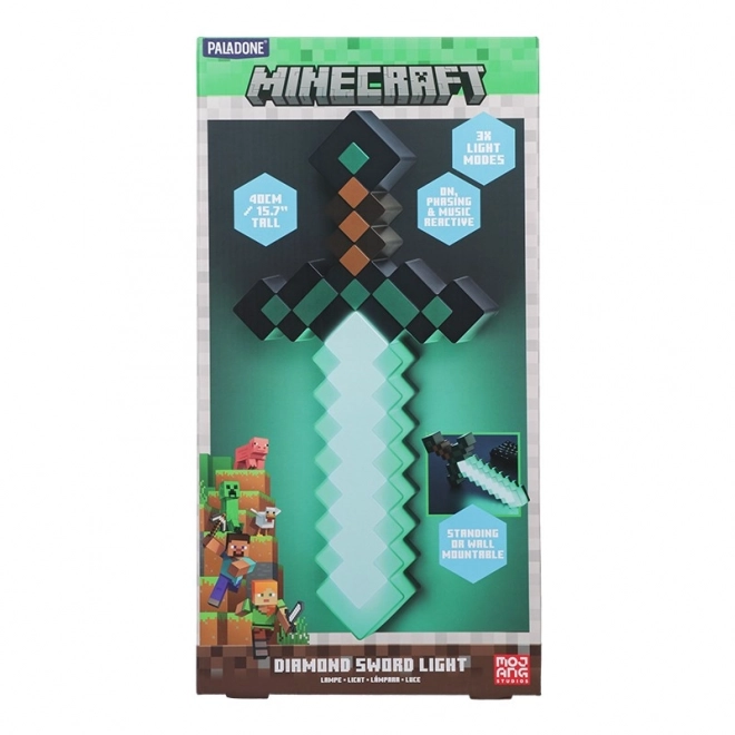 Światło Minecraft Diamentowy Miecz