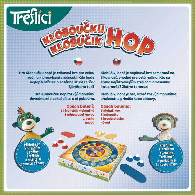 Gra Klobouczku, hop! Trefliki