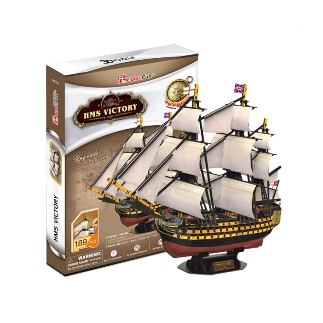 3D puzzle żaglowiec HMS Victory