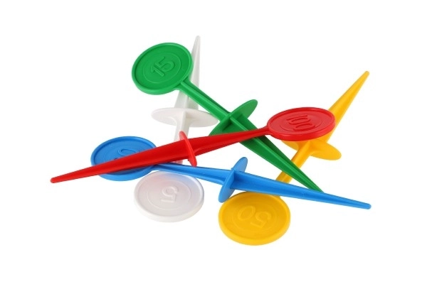 Rzucane pierścienie - plastikowy zestaw dla dzieci