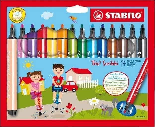 STABILO Trio Scribbi zestaw pisaków dla dzieci
