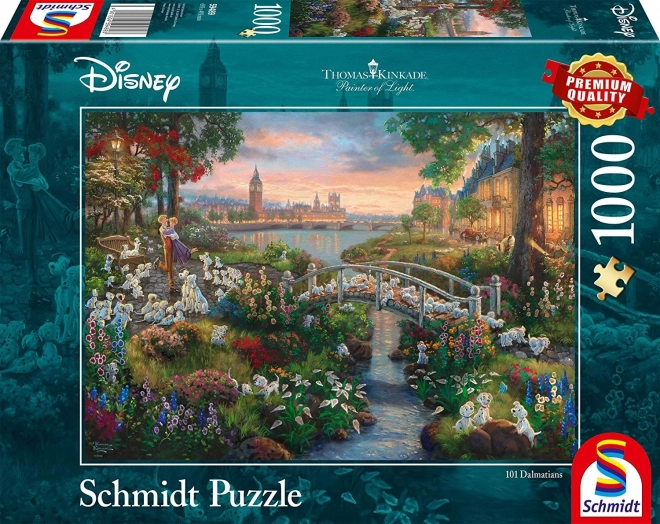 Puzzle 101 Dalmatyńczyków 1000 elementów