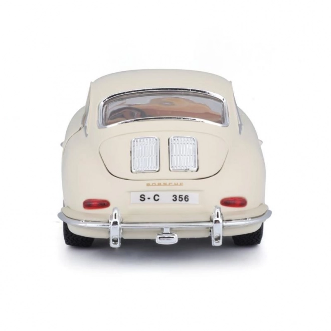 Bburago 1:24 Porsche 356B Coupe (1961) Kość słoniowa