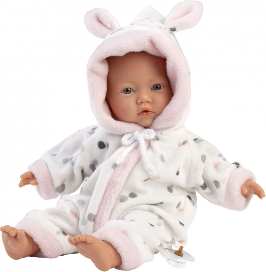 Realistyczna lalka niemowlę LITTLE BABY z miękkim materiałowym ciałem 32 cm