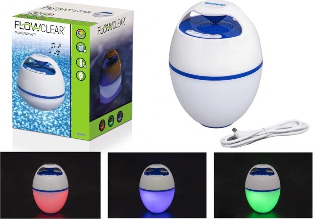Pływający głośnik LED Bluetooth Bestway