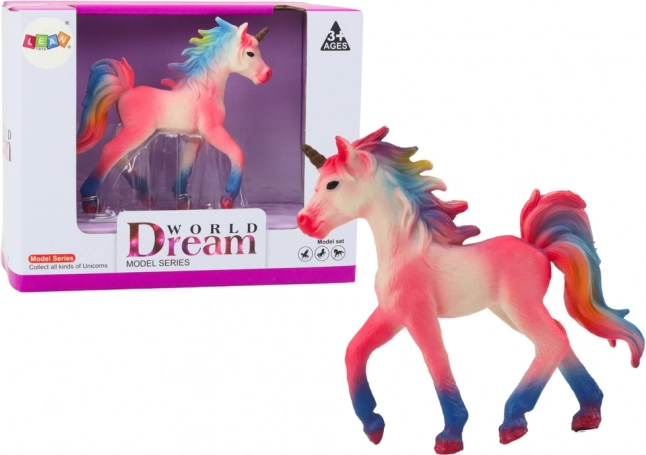 Kolekcjonerska figurka mały różowy jednorożec 8 cm