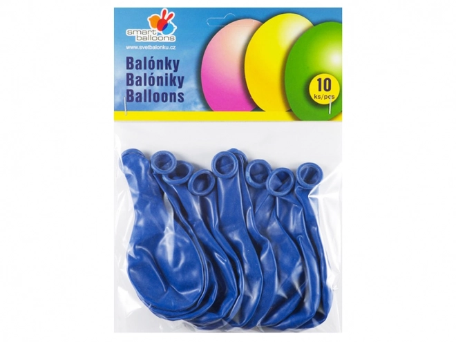 Niebieskie balony do dekoracji na przyjęcia