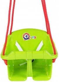 Huśtawka dla dzieci Baby plast – Zielona