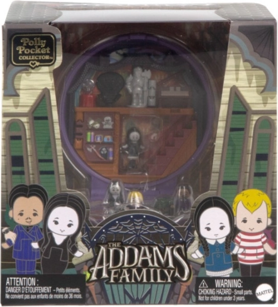 Kolekcjonerski zestaw Polly Pocket Rodzina Addamsów