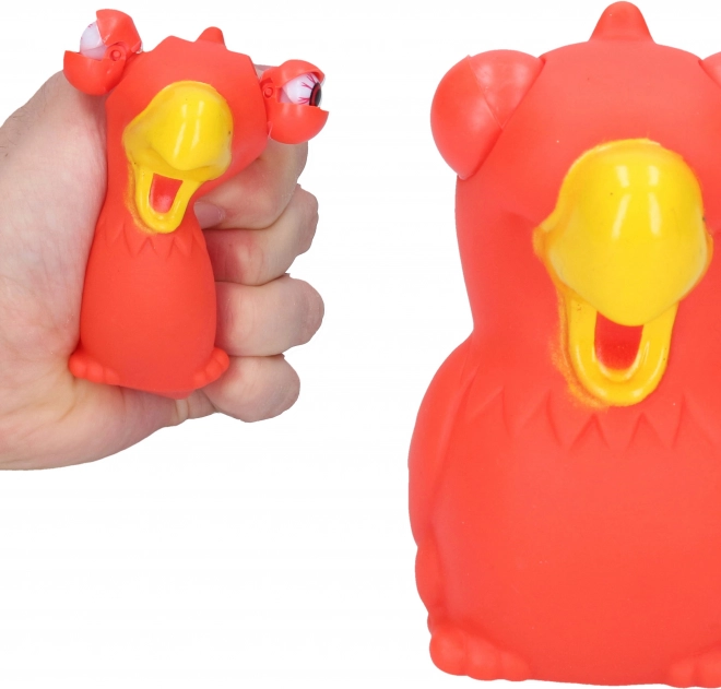 Ściskany papuga 8 cm