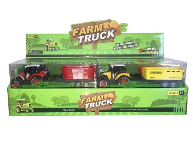 Traktor na napęd 18 cm