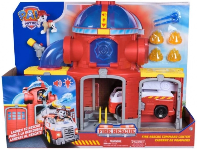 Psi Patrol strażacy – interaktywna remiza Fire Rescue