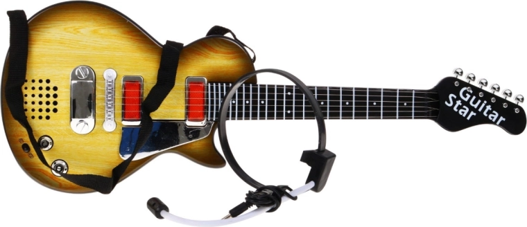 Realistyczne wykonanie z metalowymi strunami