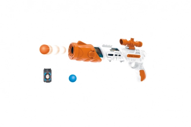 Pistolet na piankowe kulki 34 cm