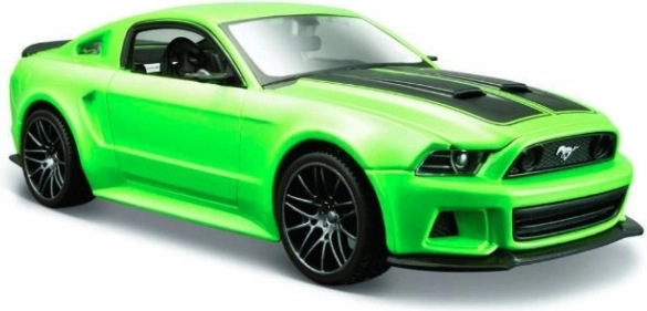 Kolekcjonerski model FORD Mustang Street Racer 1:24 zielony