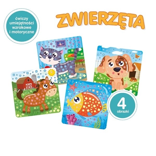 Zestaw Wykrojników Genialne Dziecko Zręczna Rączka - Zwierzęta