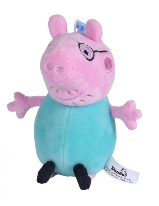 Świnka Peppa pluszowy breloczek do plecaka, 4 rodzaje