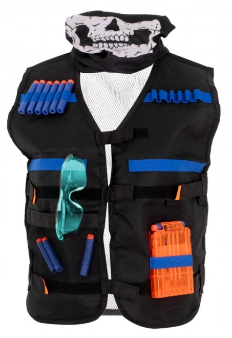 Taktyczna kamizelka Nerf z akcesoriami do strzelania