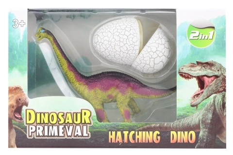 Dinozaur z jajkiem – brachiozaur