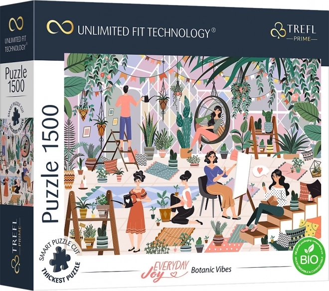 trefl puzzle uft everyday joy: botaniczny nastrój 1500 elementów
