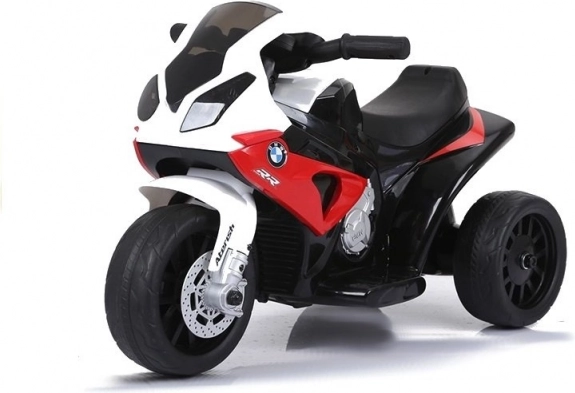 Motocykl na akumulator BMW S1000RR trójkołowy czerwony