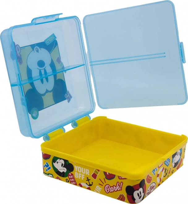 STOR Kwadratowy Multi Box na drugie śniadanie Myszka Miki