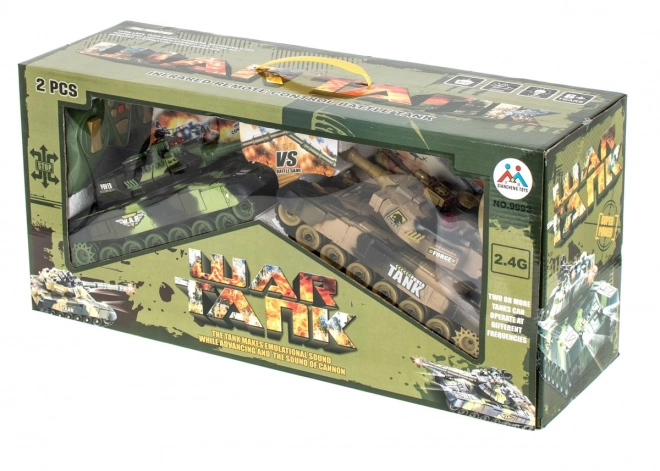Zestaw czołgów RC T90 zdalnie sterowanych