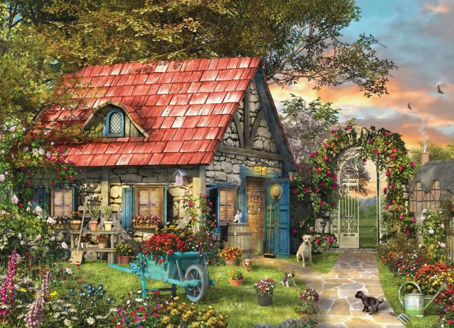 Puzzle Wiejska Szopa XL 500 elementów