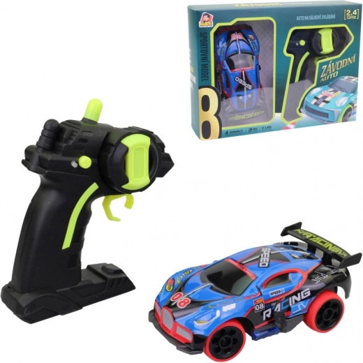 RC samochód wyścigowy 2,4 GHz 1:32 z LED, 13 cm