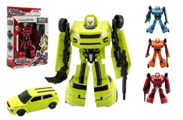 Transformers auto/robot plast 18cm w pudełku 19x22x6cm - 1 sztuka