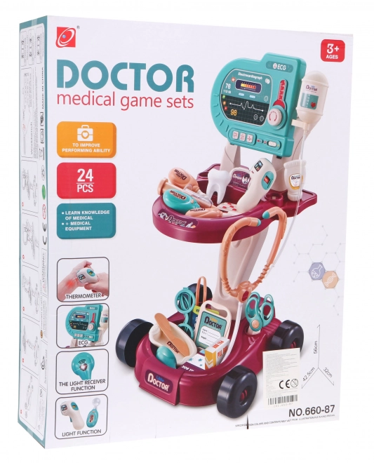 Zestaw lekarski Pediatryczny z EKG 24 szt.