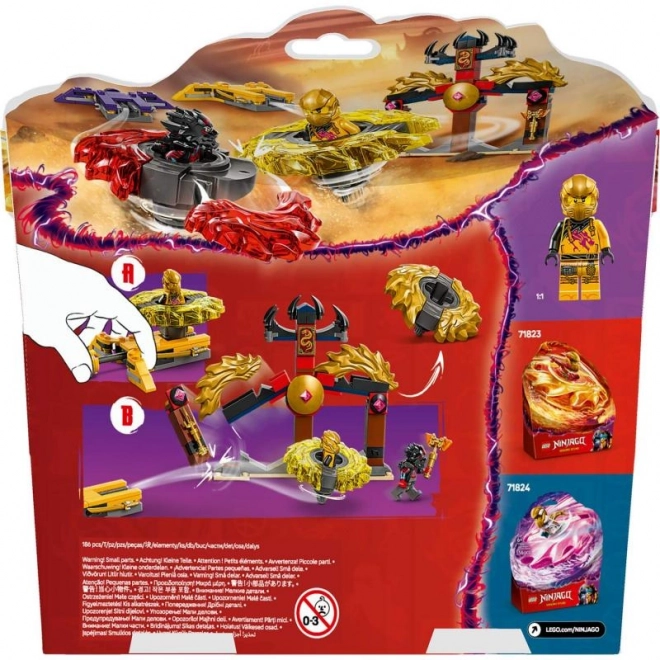 Ninjago Smocze Spinjitzu zestaw bitewny