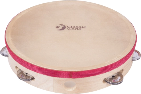 Dziecięcy tamburyno CLASSIC WORLD 25 cm