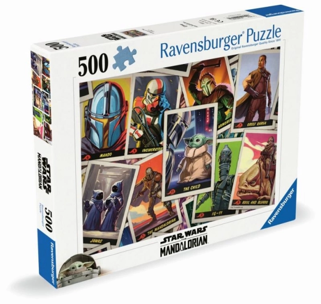 Puzzle Star Wars: The Mandalorian - Baby Yoda 500 elementów