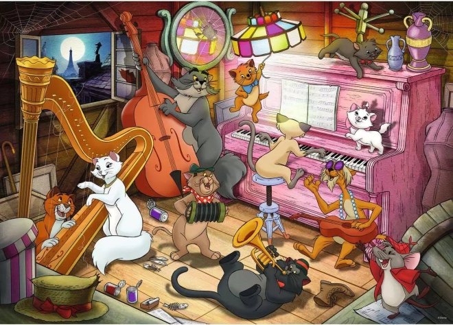 Ravensburger puzzle Disney Arystokoty 1000 elementów