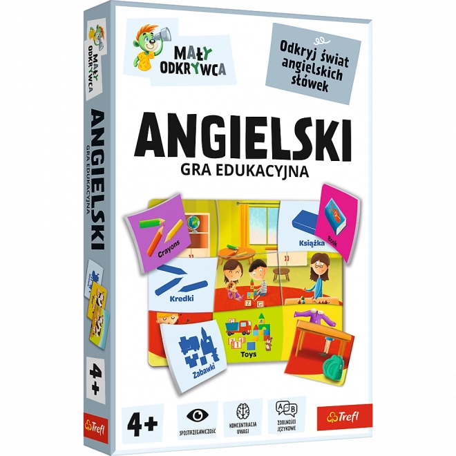 Mały odkrywca - Gra edukacyjna angielski Trefl