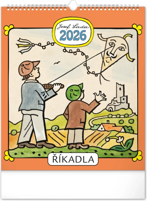 Kalendarz ścienny Josef Lada - Rymowanki 2026